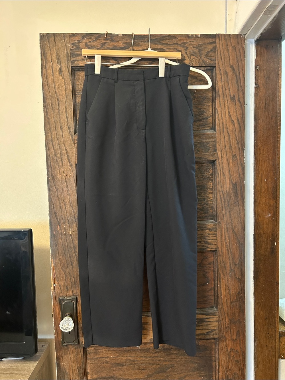 Abercrombie & Fitch Men's Black Dress Trousers